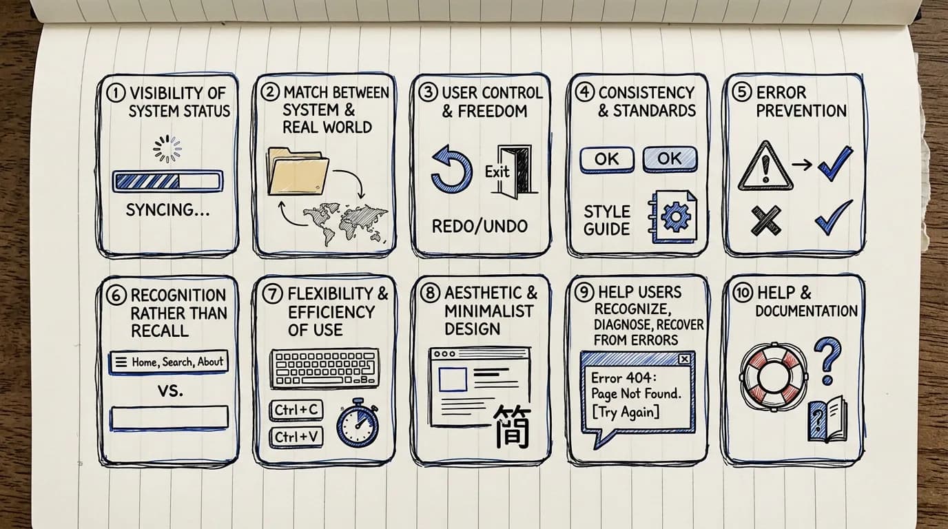 10 UX Design Principles Every Designer Must Know — With Real Examples and Practical Tips