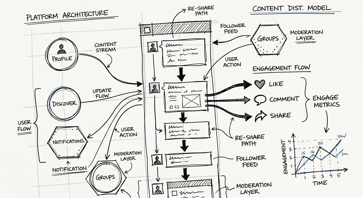 The social era — platforms, feeds, and engagement loops