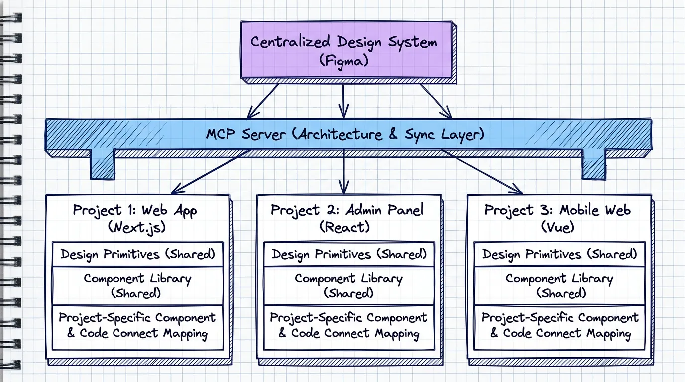 Scaling Strategy — Centralized Design System across multiple projects