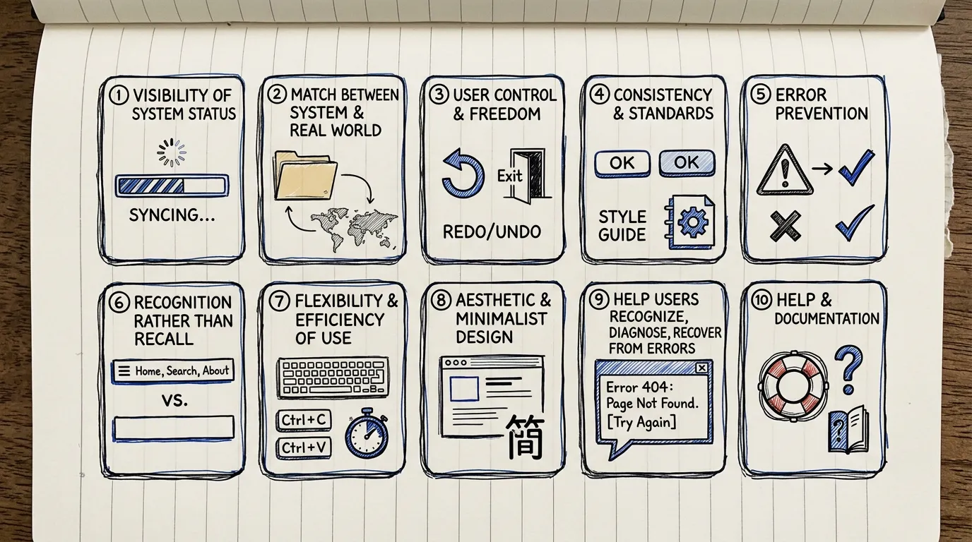 10 UX Design Principles Every Designer Must Know — With Real Examples and Practical Tips