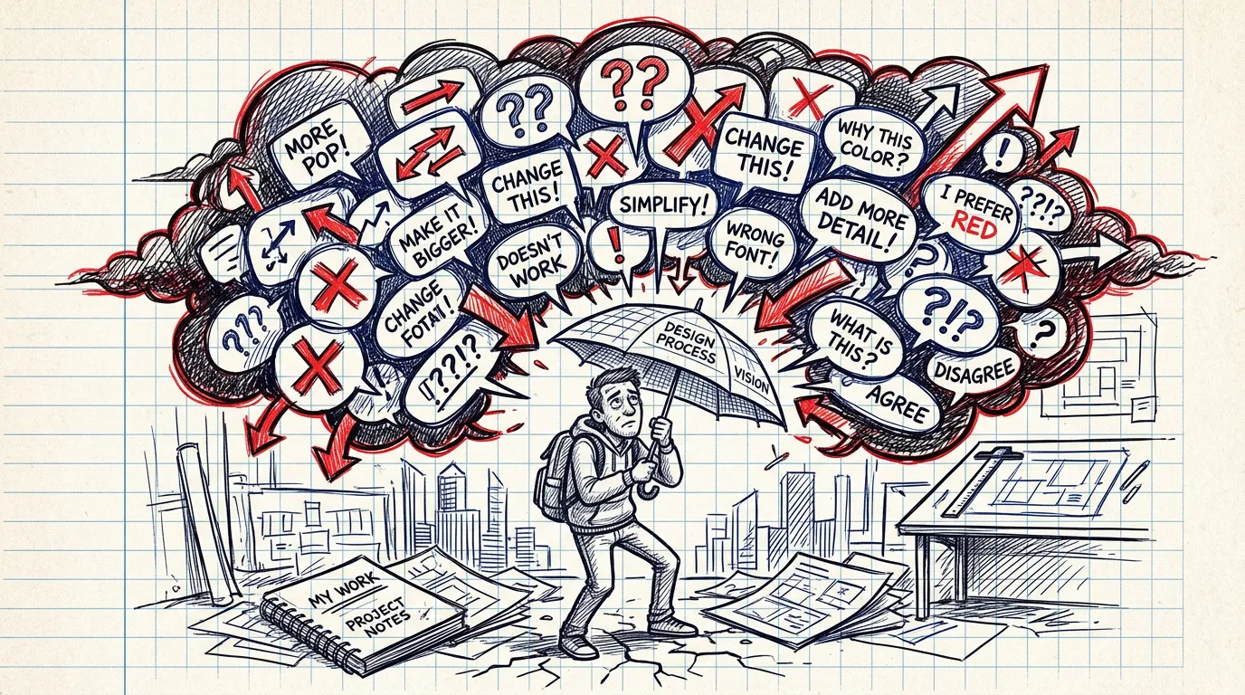 A storm of feedback hitting from every direction